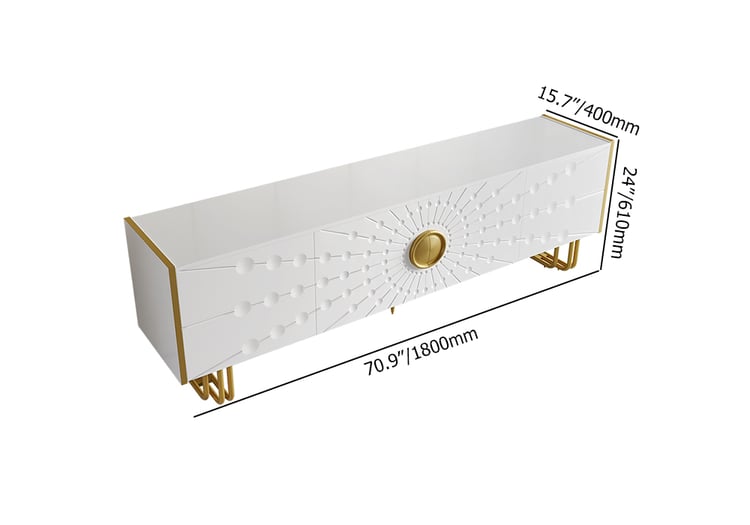 Artine 70" media console